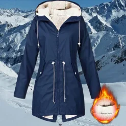 Women's Hiking Fleece Jacket Winter Outdoor Waterproof Warm Soft Comfortable Fleece Jackets Full Zip Camping / Hiking / Caving Traveling Winter Sports Black Pink Red Navy Blue Green