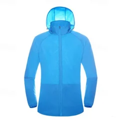 Women's Hiking Jacket Outdoor Sun Protection Breathable Lightweight Jacket Windbreaker Jacket Traveling Dark Grey Black White Yellow Pink