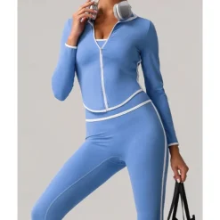 Women's Hiking Jacket Sport Jacket Outdoor Quick Dry Sweat wicking Hiking Outfits Hiking Clothes Autumn / Fall Jacket Tennis Golf Running Patchwork Black Dark Purple Blue