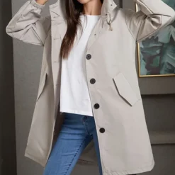 Women's Hiking Jacket Winter Outdoor Windproof Multi-Pockets Water Repellent Lightweight Jacket Camping / Hiking / Caving Black Army Green Red Light Grey Khaki