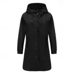 Women's Hiking Jacket Winter Outdoor Windproof Multi-Pockets Water Repellent Lightweight Jacket Camping / Hiking / Caving Black Army Green Red Light Grey Khaki