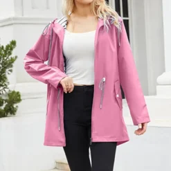 Women's Hiking Jacket Winter Outdoor Windproof Multi-Pockets Front Zipper Water Repellent Lightweight Jacket Full Zip Camping / Hiking / Caving Winter Sports Black Yellow Pink Red Dark Navy