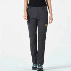 Women's Hiking Pants Softshell Pants Patchwork Winter Outdoor Regular Fit Waterproof Windproof Breathable Warm Pants / Trousers Bottoms Black Purple Fuchsia Burgundy Sky Blue Camping / Hiking