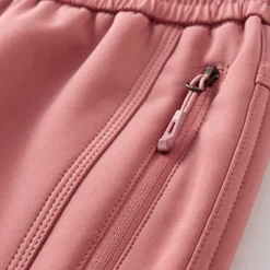 Women's Hiking Pants Trousers Waterproof Hiking Pants Fleece Lined Pants Military Outdoor Regular Fit Thermal Warm Waterproof Windproof Soft Pants / Trousers Elastic Waist Black Pink Spandex Hunting