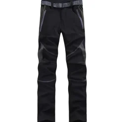 Women's Hiking Pants Trousers Patchwork Summer Outdoor Breathable Quick Dry Lightweight Sweat wicking Pants / Trousers Bottoms Zipper Pocket Black Purple Camping / Hiking Fishing Climbing S M L XL XXL