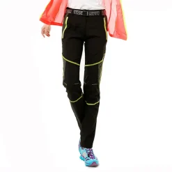 Women's Hiking Pants Trousers Patchwork Summer Outdoor Breathable Quick Dry Lightweight Sweat wicking Pants / Trousers Bottoms Zipper Pocket Black Purple Camping / Hiking Fishing Climbing S M L XL XXL