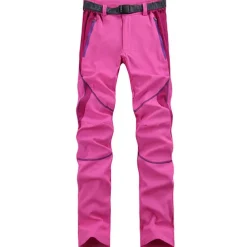 Women's Hiking Pants Trousers Patchwork Summer Outdoor Breathable Quick Dry Lightweight Sweat wicking Pants / Trousers Bottoms Zipper Pocket Black Purple Camping / Hiking Fishing Climbing S M L XL XXL