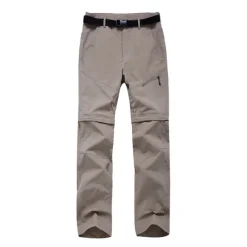 Women's Hiking Pants Trousers Convertible Pants / Zip Off Pants Solid Color Summer Outdoor Tailored Fit Waterproof Quick Dry Breathable Wear Resistance Nylon Bottoms Army Green Fuchsia Khaki Sky Blue