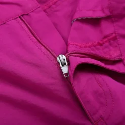 Women's Hiking Pants Trousers Convertible Pants / Zip Off Pants Solid Color Summer Outdoor Tailored Fit Waterproof Quick Dry Breathable Wear Resistance Nylon Bottoms Army Green Fuchsia Khaki Sky Blue