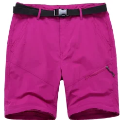 Women's Hiking Pants Trousers Convertible Pants / Zip Off Pants Solid Color Summer Outdoor Tailored Fit Waterproof Quick Dry Breathable Wear Resistance Nylon Bottoms Army Green Fuchsia Khaki Sky Blue