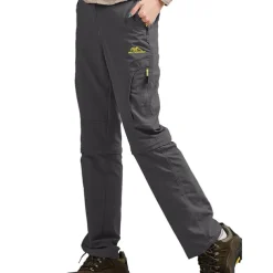 Women's Hiking Pants Trousers Summer Outdoor Windproof Breathable Quick Dry Multi Pockets Bottoms Zipper Pocket Dark Grey Black Fishing Climbing Beach S M L XL XXL / Wear Resistance