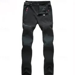 Women's Hiking Pants Trousers Patchwork Summer Outdoor Regular Fit Waterproof Windproof Warm Breathable Pants / Trousers Bottoms Black Fuchsia Burgundy Camping / Hiking / Caving Traveling Winter