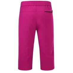 Women's Hiking Pants Trousers Summer Outdoor Quick Dry Water Resistant Zipper Pocket Multi Pockets Capri Pants Bottoms Elastic Waist Black-female Rose Red Camping / Hiking / Caving S M L XL XXL