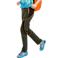 Women's Hiking Pants Trousers Patchwork Summer Outdoor Skin Friendly UV Resistant Quick Dry Lightweight Pants / Trousers Bottoms Black / Orange Pink Camping / Hiking Fishing Climbing S M L XL XXL