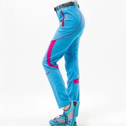 Women's Hiking Pants Trousers Patchwork Summer Outdoor Skin Friendly UV Resistant Quick Dry Lightweight Pants / Trousers Bottoms Black / Orange Pink Camping / Hiking Fishing Climbing S M L XL XXL