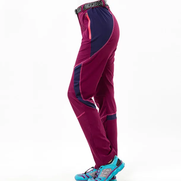 Women's Hiking Pants Trousers Patchwork Summer Outdoor Skin Friendly UV Resistant Quick Dry Lightweight Pants / Trousers Bottoms Black / Orange Pink Camping / Hiking Fishing Climbing S M L XL XXL