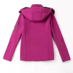 Women's Hiking Softshell Jacket Hoodie Jacket Winter Fleece Jacket Waterproof Outdoor Solid Color Thermal Warm Windproof Lightweight Fleece Lining Outerwear Windbreaker Trench Coat Skiing Climbing