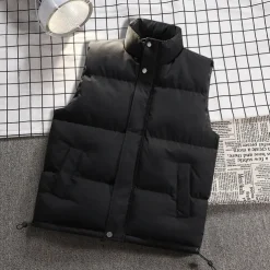 Women's Hiking Vest Hiking Fleece Vest Sleeveless Vest Outdoor Thermal Warm Fleece Lining Breathable Comfortable Winter Zipper Pocket Polyester Black Khaki Dark Blue Fishing Camping / Hiking / Caving