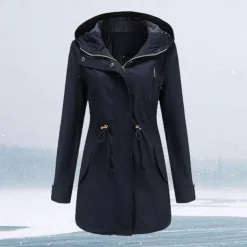 Women's Hoodie Jacket Hiking Jacket Hiking Windbreaker Outdoor Windproof Breathable Lightweight Comfortable Outerwear Trench Coat Top Fishing Climbing Beach claret White Black Gray Navy Blue