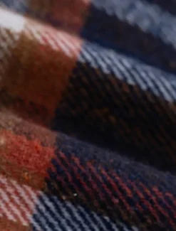 Women's Hoodie Jacket Outdoor Street Daily Wear Fall Winter Long Coat Regular Fit Thermal Warm Breathable Stylish Casual Jacket Long Sleeve Stripes and Plaid with Pockets Full Zip Red Brown Green