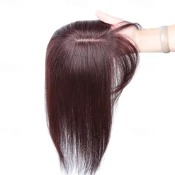 Women's Human Hair Toupees Straight Machine Made Soft / Party / Women Party / Evening / Daily Wear / Vacation