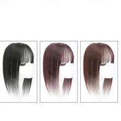 Women's Human Hair Toupees Straight Machine Made Soft / Party / Women Party / Evening / Daily Wear / Vacation