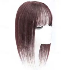 Women's Human Hair Toupees Straight Machine Made Soft / Party / Women Party / Evening / Daily Wear / Vacation