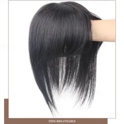 Women's Human Hair Toupees Straight Machine Made Soft / Party / Women Party / Evening / Daily Wear / Vacation
