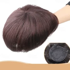 Women's Human Hair Toupees Straight Machine Made Soft / Party / Women Party / Evening / Daily Wear / Vacation