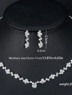 Women's Jewelry Sets Elegant Street Floral Necklaces
