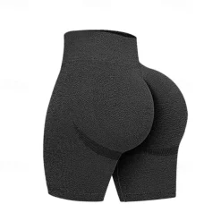 Women's Joggers Gym Shorts Yoga Pants Basic Lightweight High Waist Yoga Fitness Gym Workout Shorts Black Gray Fall Sports Activewear Micro-elastic Skinny