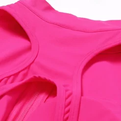 Women's Jumpsuit Workout Jumpsuit Onesie Zipper Solid Color Bodysuit Romper Black Fuchsia Yoga Fitness Gym Workout High Waist Breathable Soft Sleeveless Sport Activewear Micro-elastic Slim