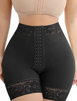 Women's Lace Body Shaper for Women Butt Lifting Shapewear Tummy Control Panties with Hook Closure Home Outfits