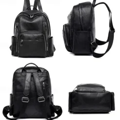 Women's Large Capacity Oxford Backpack - Stylish Anti-Theft Back to School Bag in 4 Colors