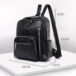 Women's Large Capacity Oxford Backpack - Stylish Anti-Theft Back to School Bag in 4 Colors