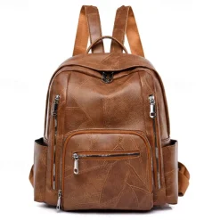 Women's Large Capacity Oxford Backpack - Stylish Anti-Theft Back to School Bag in 4 Colors