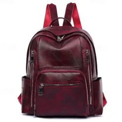 Women's Large Capacity Oxford Backpack - Stylish Anti-Theft Back to School Bag in 4 Colors