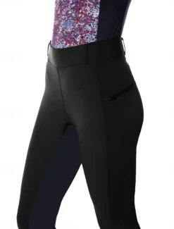 Women's Leggings Fashion Athletic Full Length High Waist Plain Comfy Soft Comfortable High Elasticity Outdoor Vacation Street Navy Black White Sky Blue Summer Spring Slim Fit