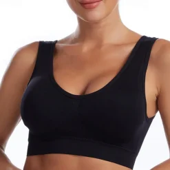 Women's Light Support Sports Bra Running Bra Open Back Cross Back Bra Top Padded Fitness Leisure Sports Running Breathable Lightweight Soft Watermelon Red Black White Solid Colored