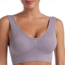 Women's Light Support Sports Bra Running Bra Open Back Cross Back Bra Top Padded Fitness Leisure Sports Running Breathable Lightweight Soft Watermelon Red Black White Solid Colored