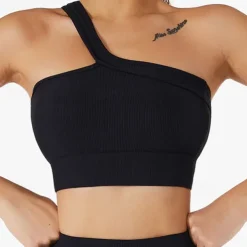 Women's Light Support Sports Bra Running Bra Open Back Wirefree Bra Top Padded Fitness Leisure Sports Running Breathable Lightweight Soft Black White Blue Solid Colored