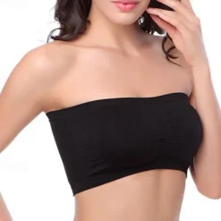 Women's Light Support Sports Bra Running Bra Open Back Bra Top Padded Fitness Leisure Sports Running Breathable Lightweight Soft Navy Black White Solid Colored