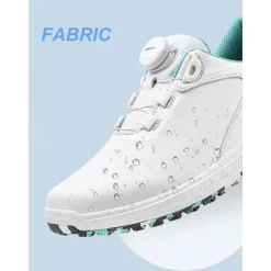 Women's Lightweight Golf Shoes – Modern Sports Trainers with Pink Accents for Daily Golf Practice and Summer Outdoor Activities