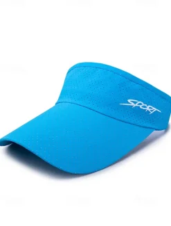 Women's lightweight, quick drying, breathable sports top sun hat - stylish and practical, suitable for golf, running, tennis and other outdoor activities