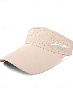 Women's lightweight, quick drying, breathable sports top sun hat - stylish and practical, suitable for golf, running, tennis and other outdoor activities