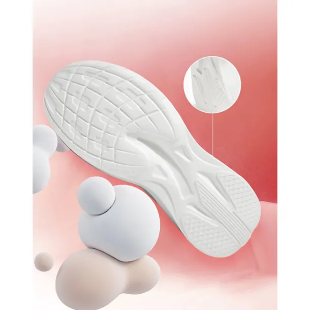 Women's Lightweight Running Shoes - Green Accents with Breathable Mesh, Ideal for Sports and Active Outdoor Workouts