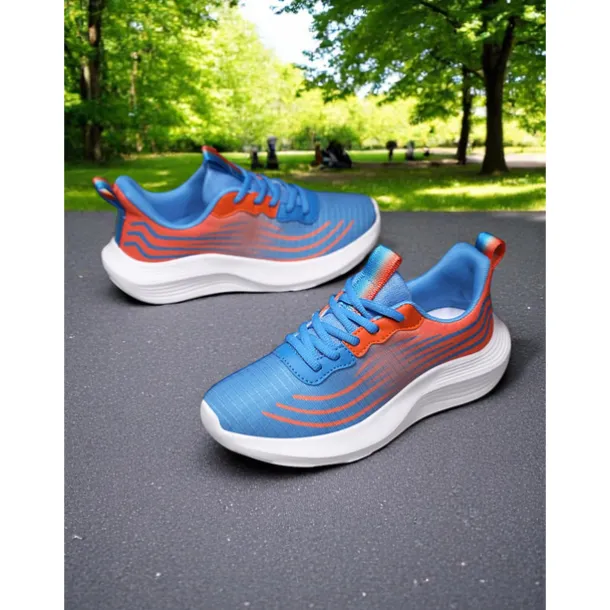 Women's Lightweight Running Shoes - Green Accents with Breathable Mesh, Ideal for Sports and Active Outdoor Workouts