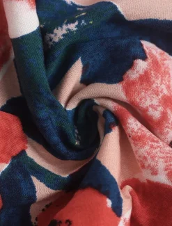 Women's Maxi Dress Casual Dress Swing Dress A Line Dress Stylish Casual Vacation Daily Regular Fit Floral Sleeveless Strap Orange Summer