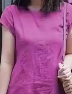 Women's Maxi Dress Casual Dress Cotton Linen Dress A Line Dress Basic Casual Vacation Daily Regular Fit Plain Short Sleeve Crew Neck Yellow Red Blue Purple Summer