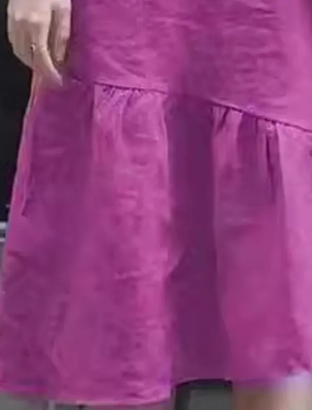 Women's Maxi Dress Casual Dress Cotton Linen Dress A Line Dress Basic Casual Vacation Daily Regular Fit Plain Short Sleeve Crew Neck Yellow Red Blue Purple Summer